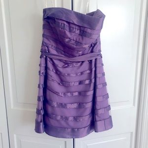 Purple Cocktail Dress